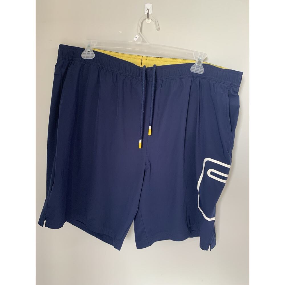 Bonobos Fielder Mens size XXL 9-inch Inseam Shorts Nylon Blue